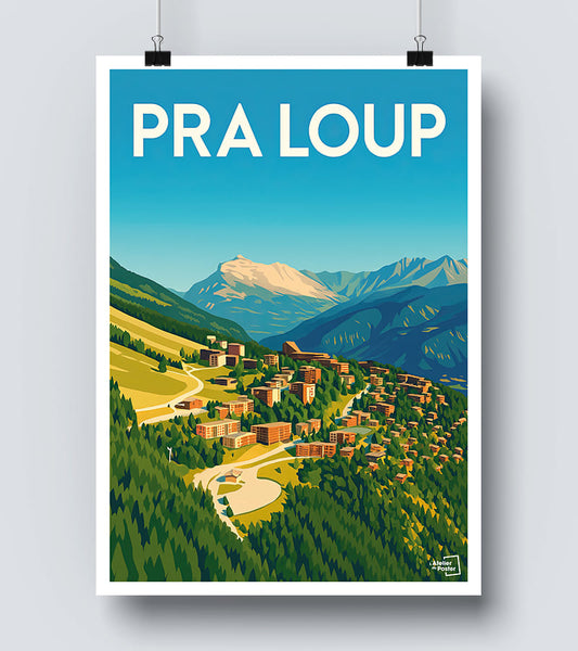 Affiche Pra Loup