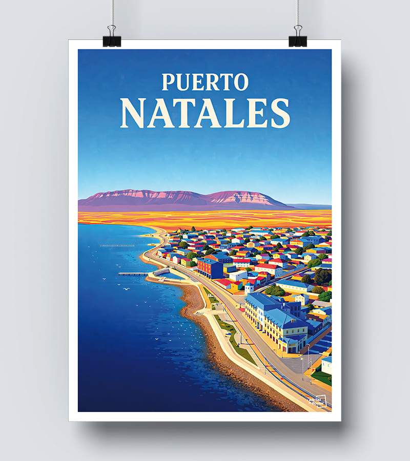 Affiche Puerto Natales