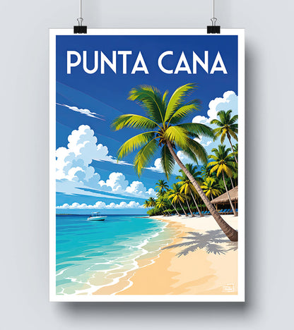 Affiche Punta Cana plage