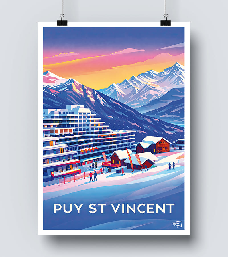 Affiche Puy Saint Vincent