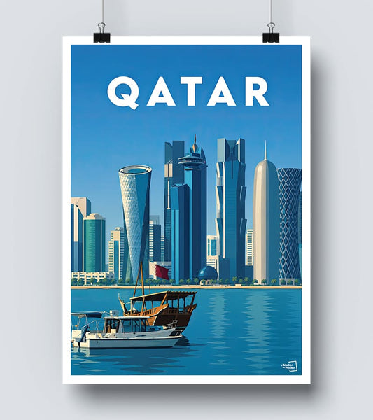 Affiche Qatar