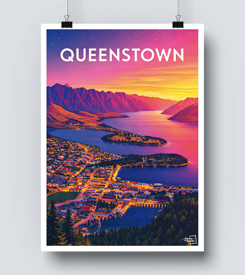 Affiche Queenstown