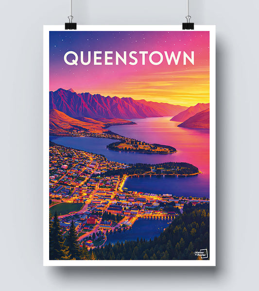 Affiche Queenstown