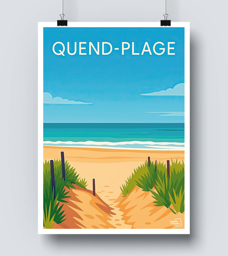 Affiche Quend Plage