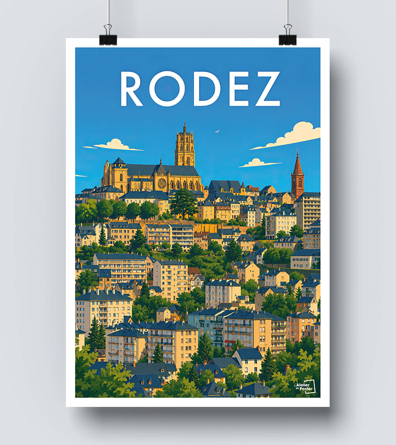 Affiche Rodez