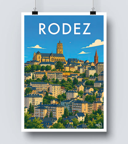 Affiche Rodez