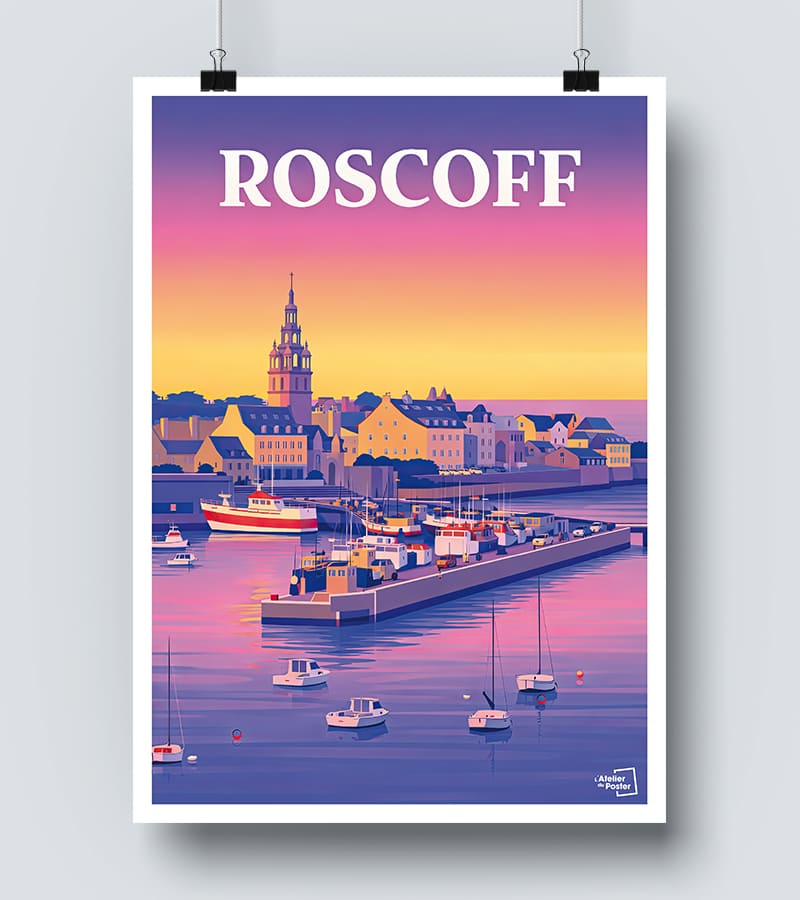 Affiche Roscoff