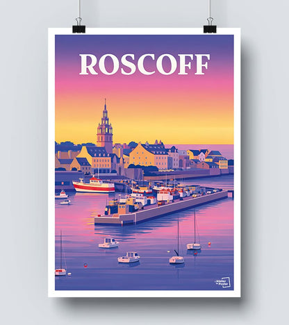 Affiche Roscoff