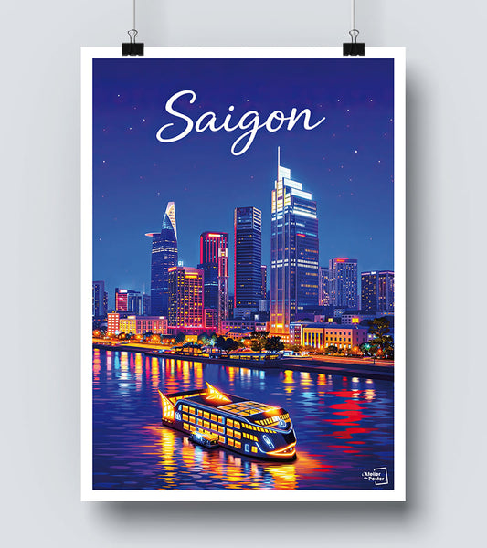 Affiche Saigon