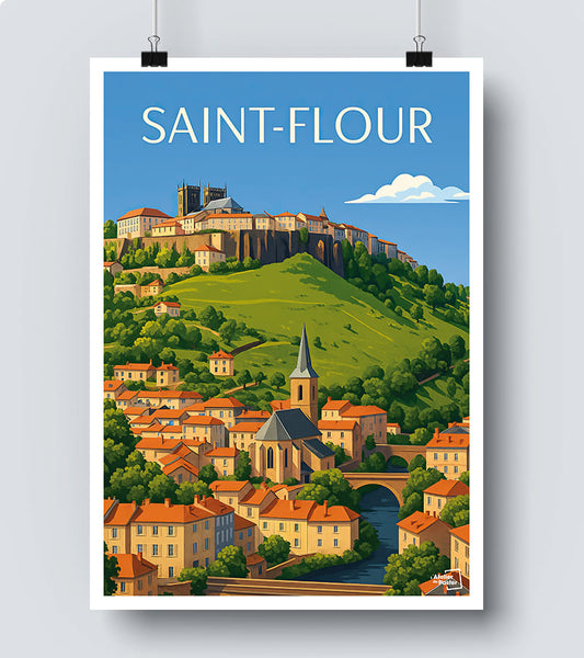 Affiche Saint Flour