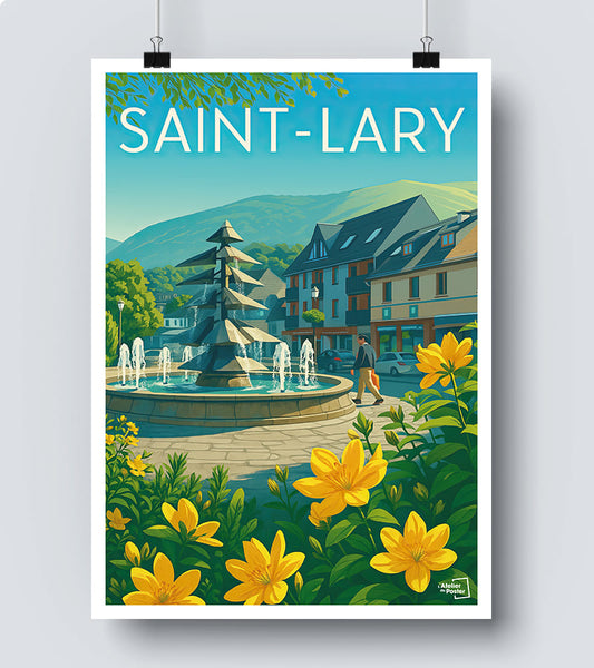 Affiche Saint Lary
