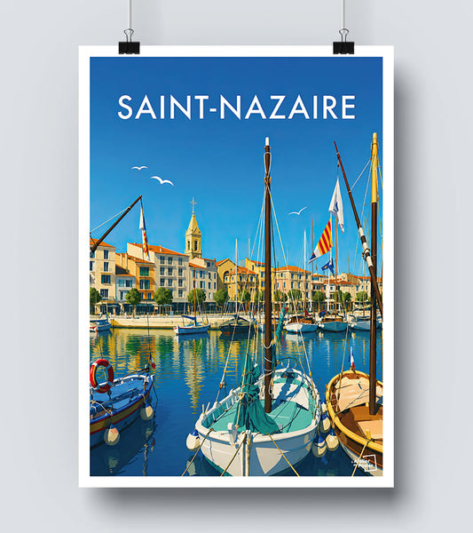 Affiche Saint Nazaire