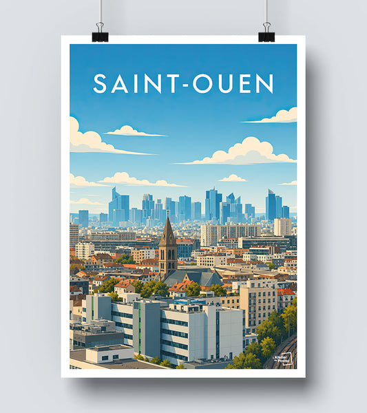 Affiche Saint Ouen sur Seine