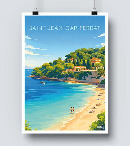 Affiche  Saint-Jean-Cap-Ferrat