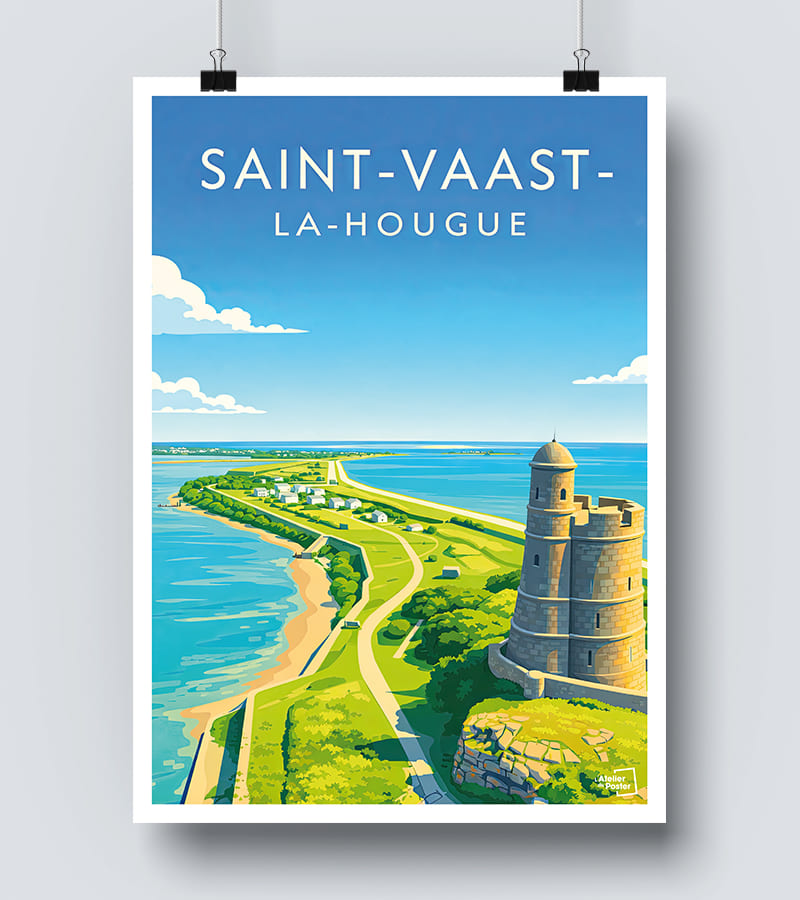 Affiche Saint Vaast la Hougue