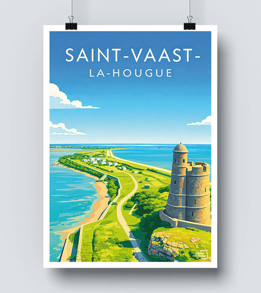 Affiche Saint Vaast la Hougue