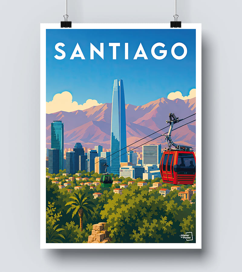 Affiche Santiago