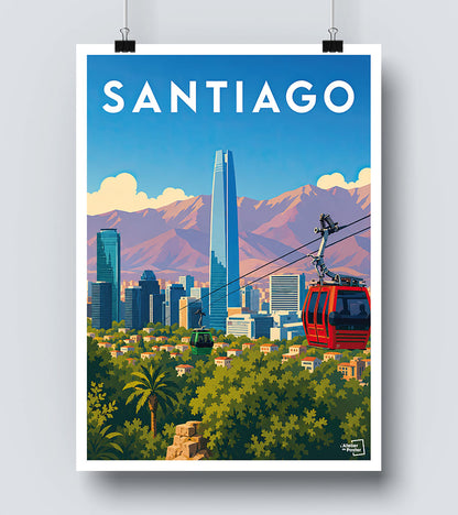 Affiche Santiago