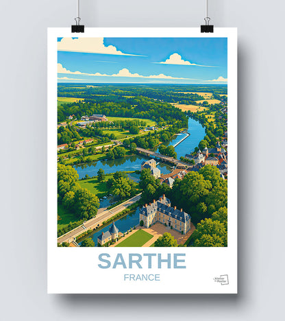 Affiche Sarthe