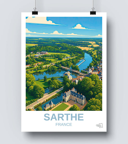 Affiche Sarthe