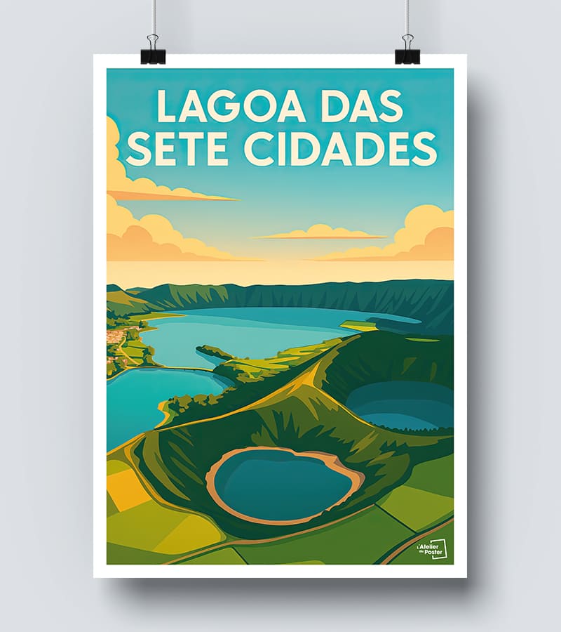 Affiche Sete Cidades