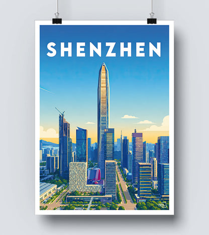 Affiche Shenzhen