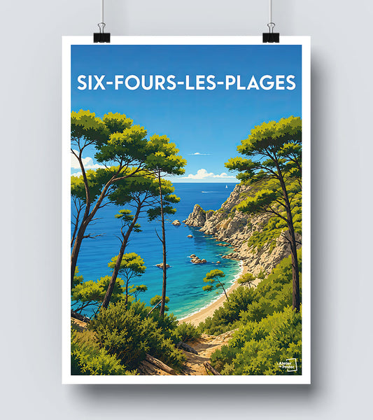 Affiche Six Fours les plages