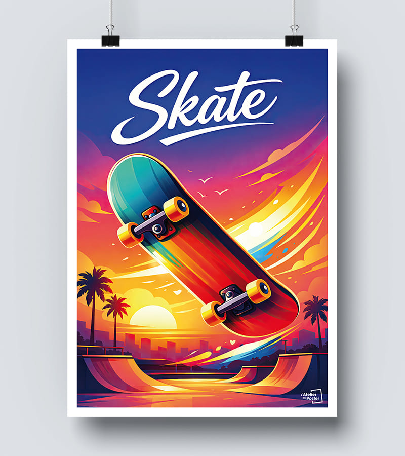 Affiche Skate