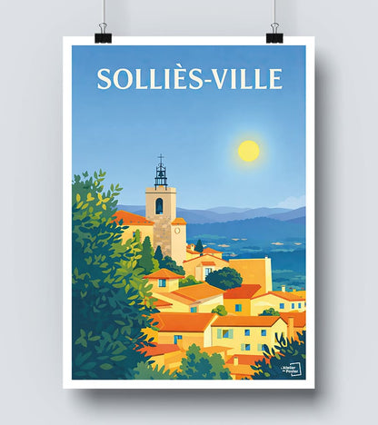 Affiche Solliès-Ville
