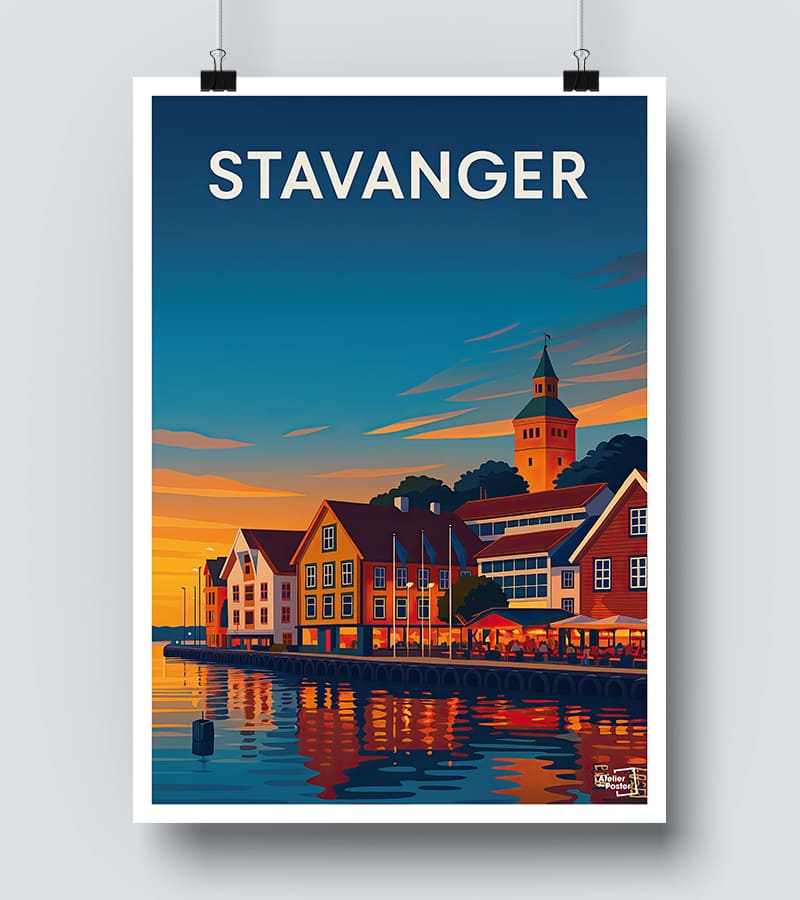 Affiche Stavanger