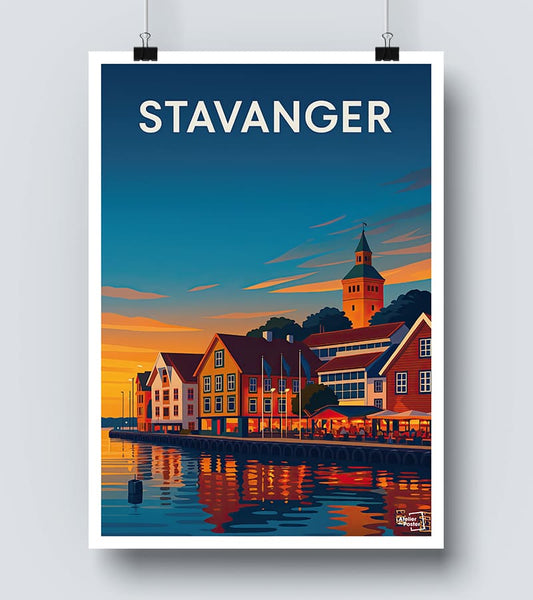 Affiche Stavanger