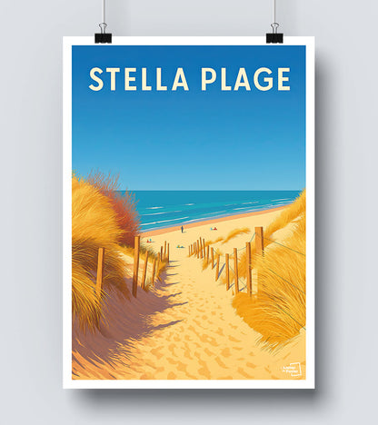 Affiche Stella Plage