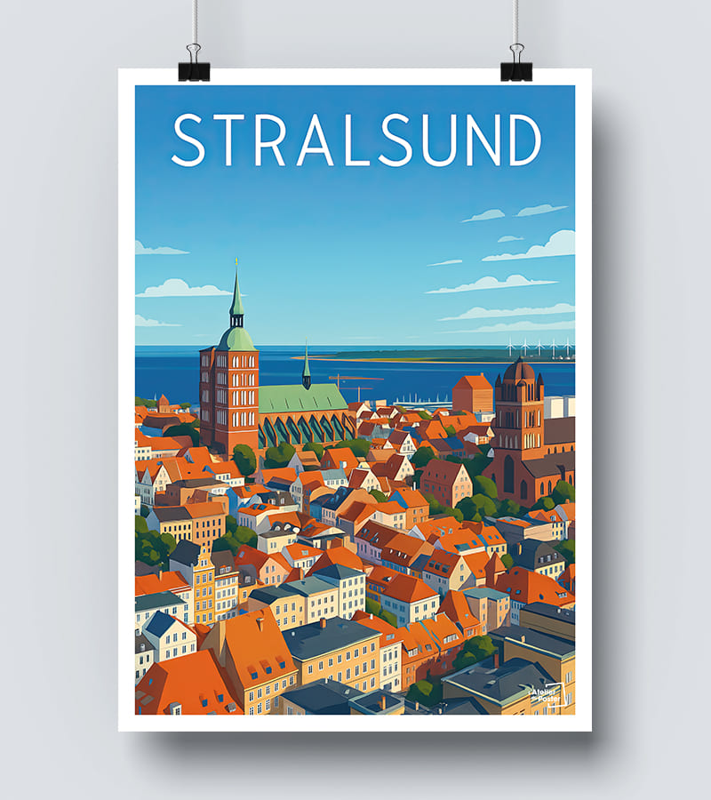 Affiche Stralsund