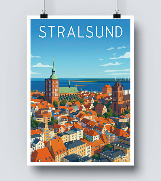 Affiche Stralsund