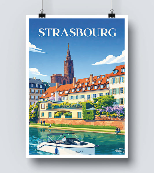 Affiche Ville de Strasbourg