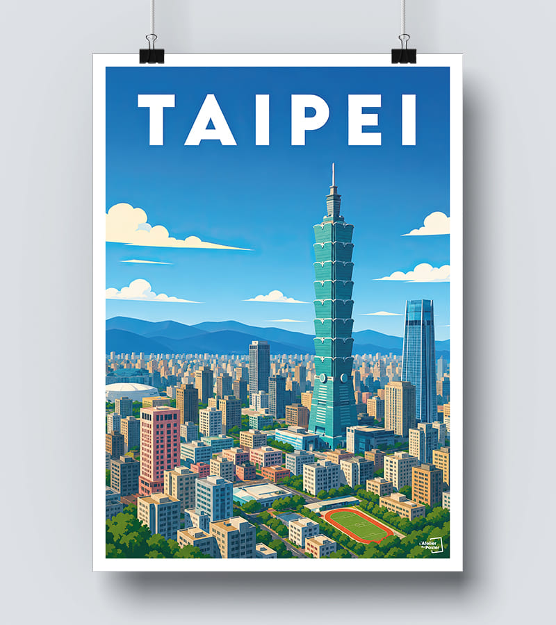 Affiche Taipei