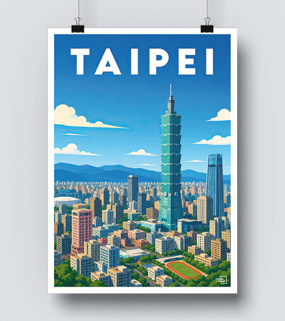 Affiche Taipei