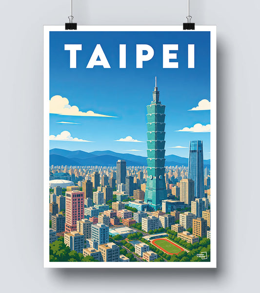 Affiche Taipei