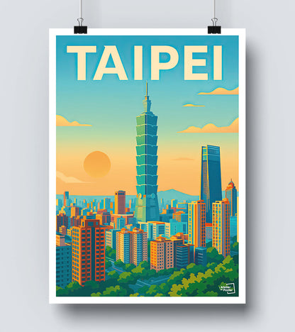 Affiche Taipei