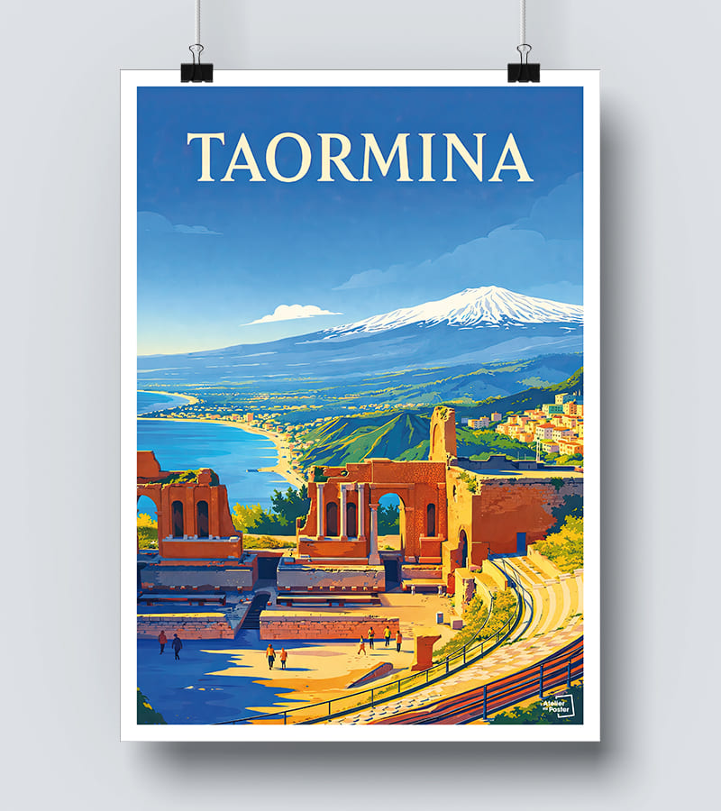 Affiche Taormina