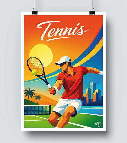 Affiche Tennis