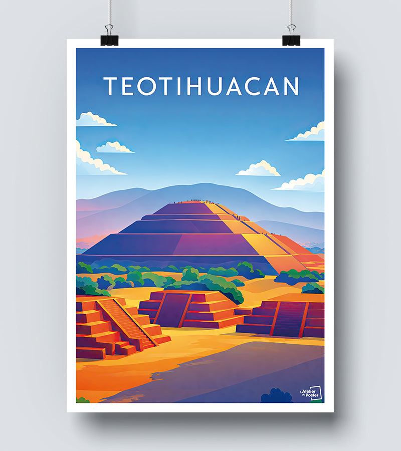 Affiche Teotihuacan