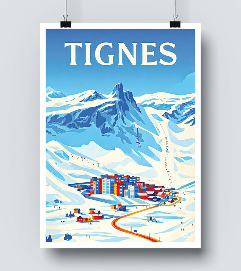 Affiche Tignes