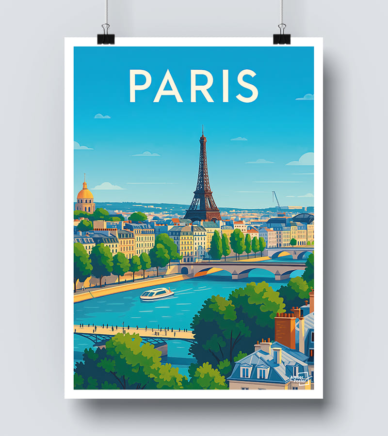 Affiche Toit de Paris