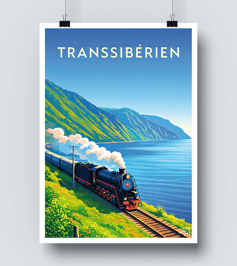 Affiche Transsibérien