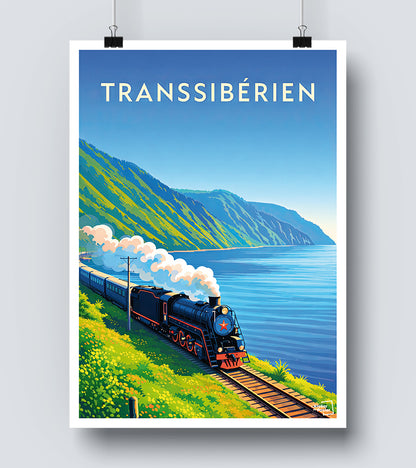 Affiche Transsibérien