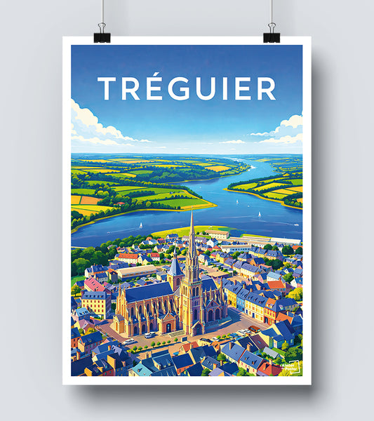 Affiche Tréguier