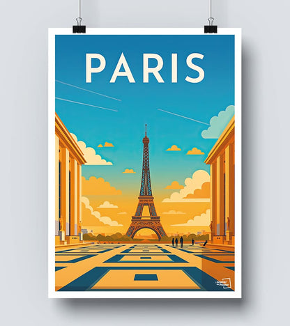 Affiche Le Trocadero