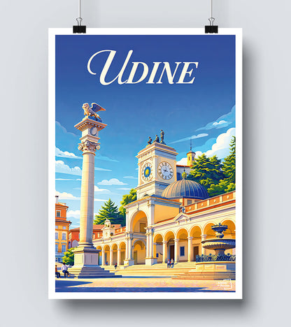 Affiche Udine
