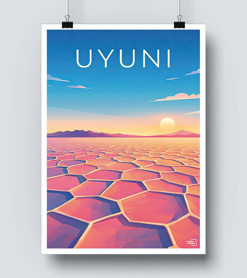 Affiche Uyuni